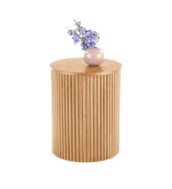 Stolik kawowy WOODY 40 cm naturalny