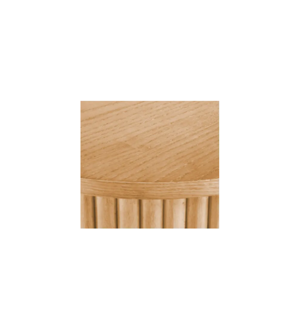 Stolik kawowy WOODY 40 cm naturalny