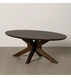 Stolik kawowy YRITOD 110 cm drewno mango