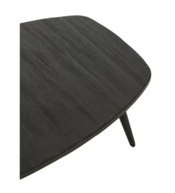 Stolik kawowy ZAMBIA 120 cm drewno teak czarny
