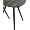Stolik kawowy ZAMBIA set 2 drewno teak czarny