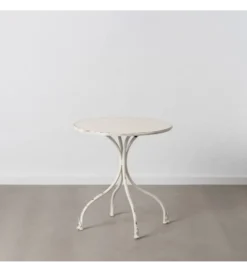 Stolik kawowy ZEGARTA 75 cm kremowy