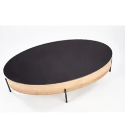 Stolik kawowy ZENGA 120 cm w kolorze dąb złoty