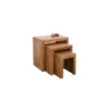 Stolik MADEIRA SET 3 drewno Sheesham