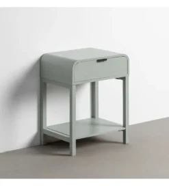 Stolik nocny AREGOM 61 x 48 cm jasnozielony