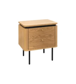 Stolik nocny ATELIER 55 cm kolor dębu