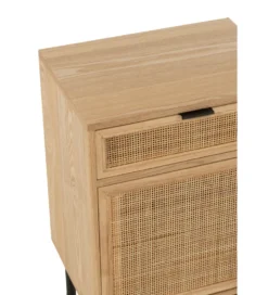 Stolik nocny BASONOT 70 cm naturalny