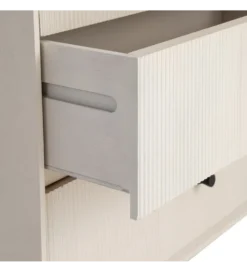 Stolik nocny ENTARADA 61 cm kremowy