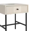 Stolik nocny ENTARADA 40 cm kremowy