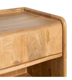 Stolik nocny GALT 50 cm drewno mango naturalny