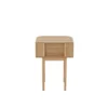 Stolik nocny GEZA 67 cm naturalny