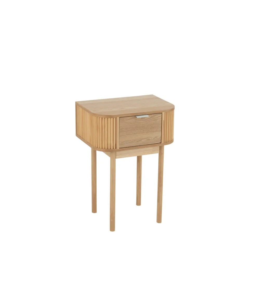 Stolik nocny GEZA 67 cm naturalny