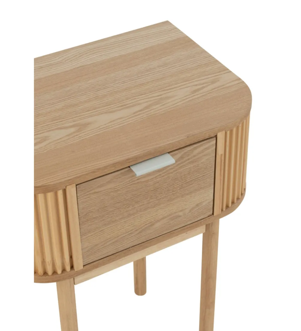 Stolik nocny GEZA 67 cm naturalny