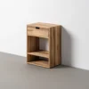 Stolik nocny KURAN 60 cm drewno teak
