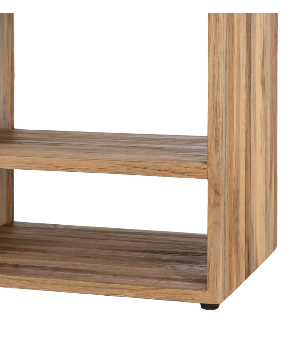 Stolik nocny KURAN 60 cm drewno teak