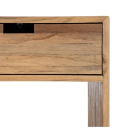 Stolik nocny KURAN 60 cm drewno teak
