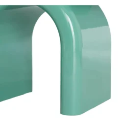 Stolik nocny LACQUER 50 cm zielony