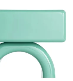 Stolik nocny LACQUER 50 cm zielony