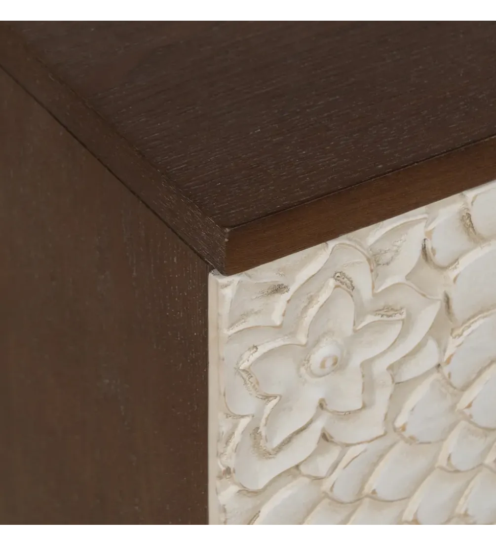 Stolik nocny LAPUNA 60 cm drewno sosny