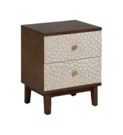 Stolik nocny LAPUNA 60 cm drewno sosny