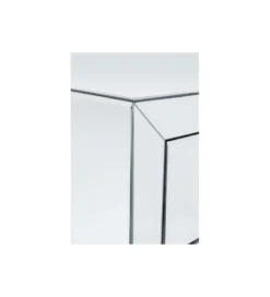 Stolik nocny LUXURY 49 cm transparentna
