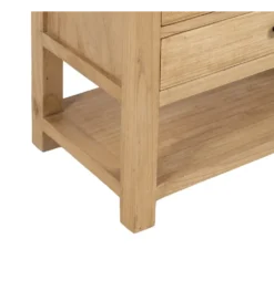 Stolik nocny MEGANY 65 cm drewno mindi