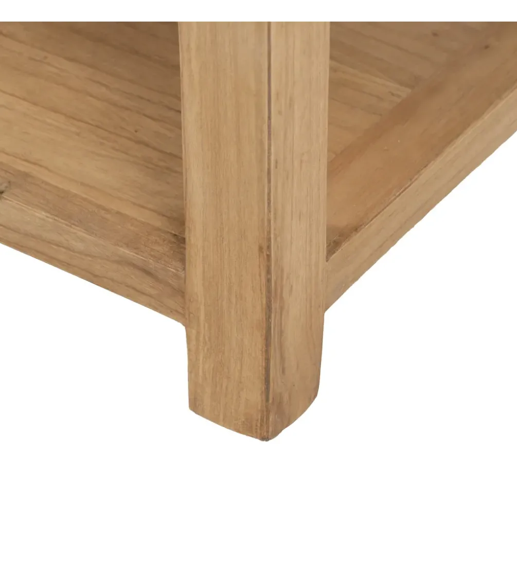 Stolik nocny MEGANY 65 cm drewno mindi