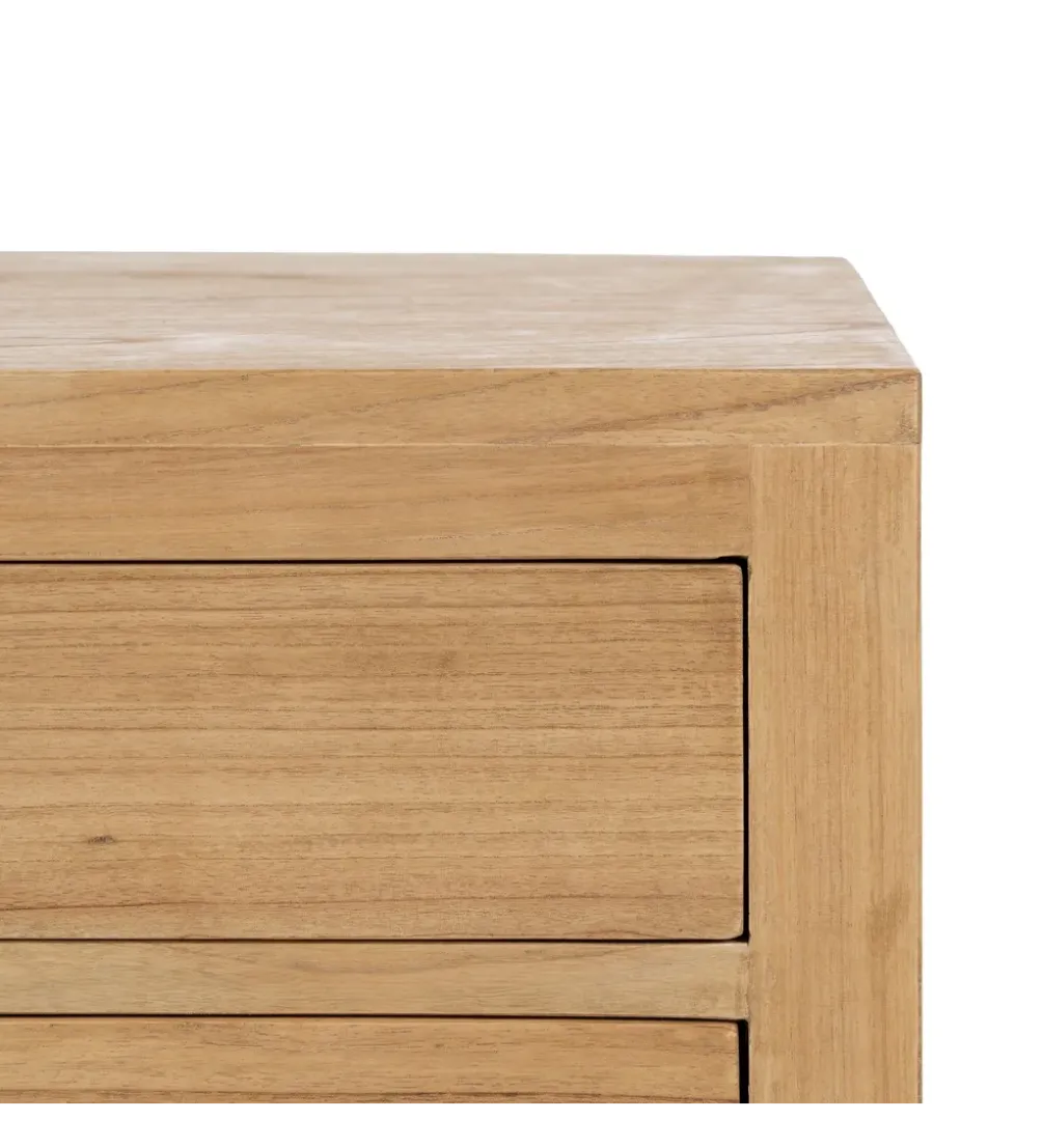 Stolik nocny MEGANY 65 cm drewno mindi
