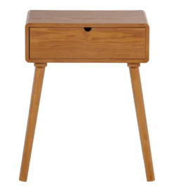 Stolik nocny NELO 54 cm naturalny