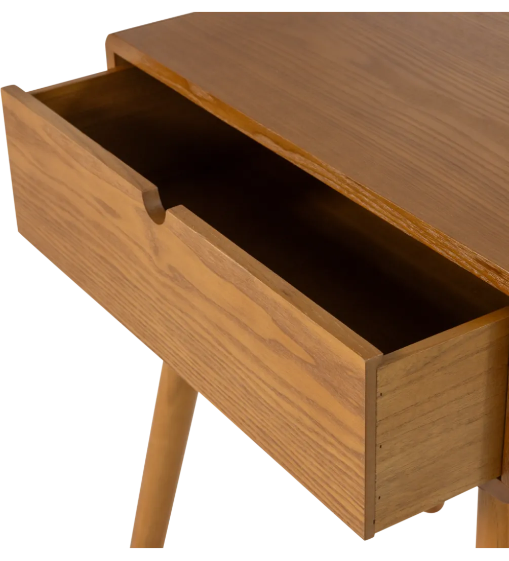 Stolik nocny NELO 54 cm naturalny