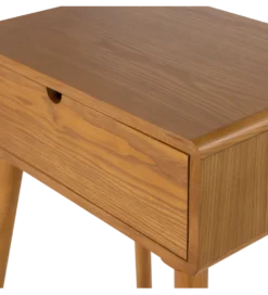 Stolik nocny NELO 54 cm naturalny