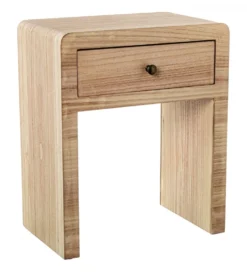 Stolik nocny NOCHENEZ 45 cm naturalny