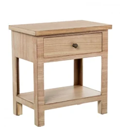 Stolik nocny NOCHENEZ 48 cm naturalny