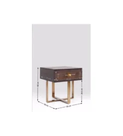 Stolik nocny OSAKA 55 cm fornir jesion