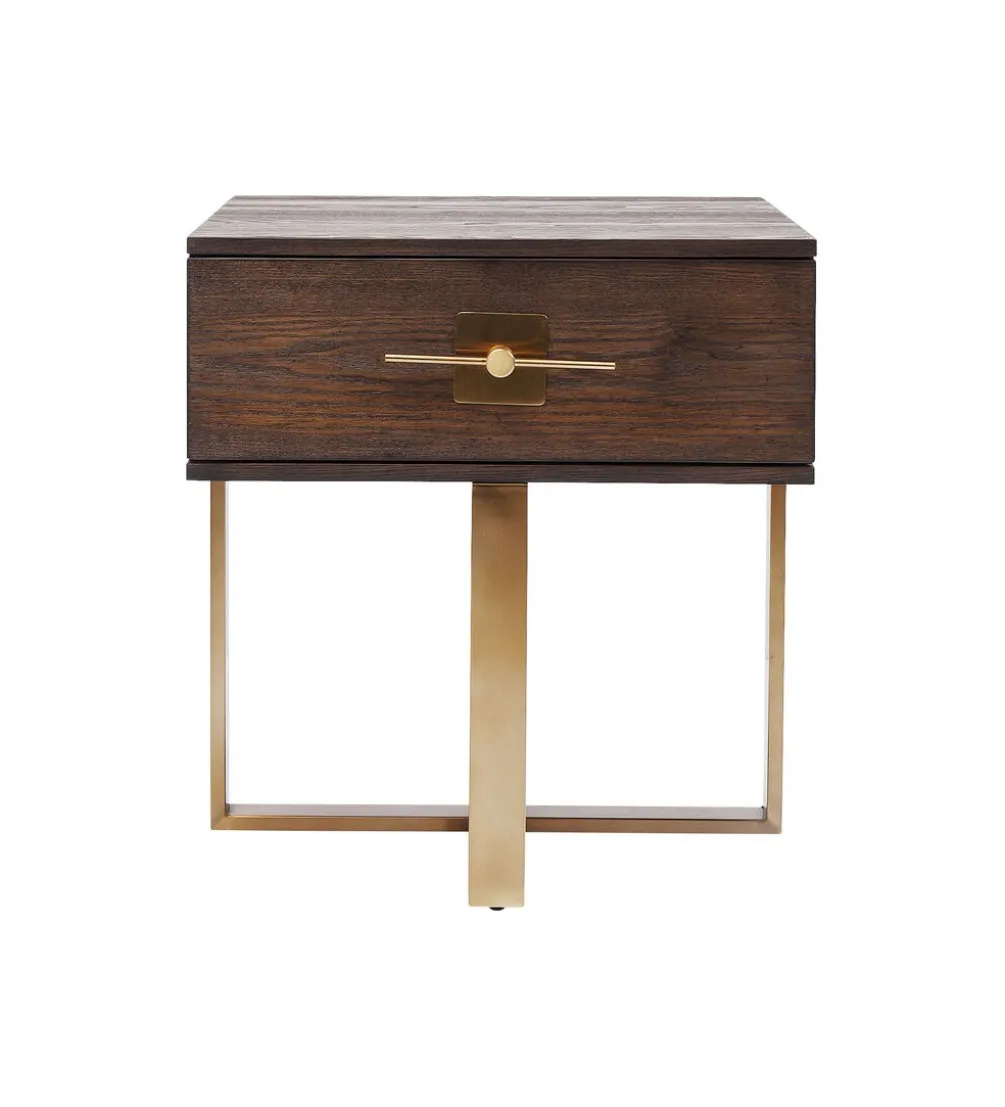 Stolik nocny OSAKA 55 cm fornir jesion