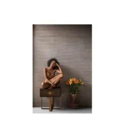 Stolik nocny OSAKA 55 cm fornir jesion