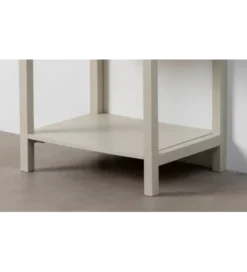 Stolik nocny REID 48 cm jasnoszary