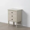 Stolik nocny REID 43 cm jasnoszary