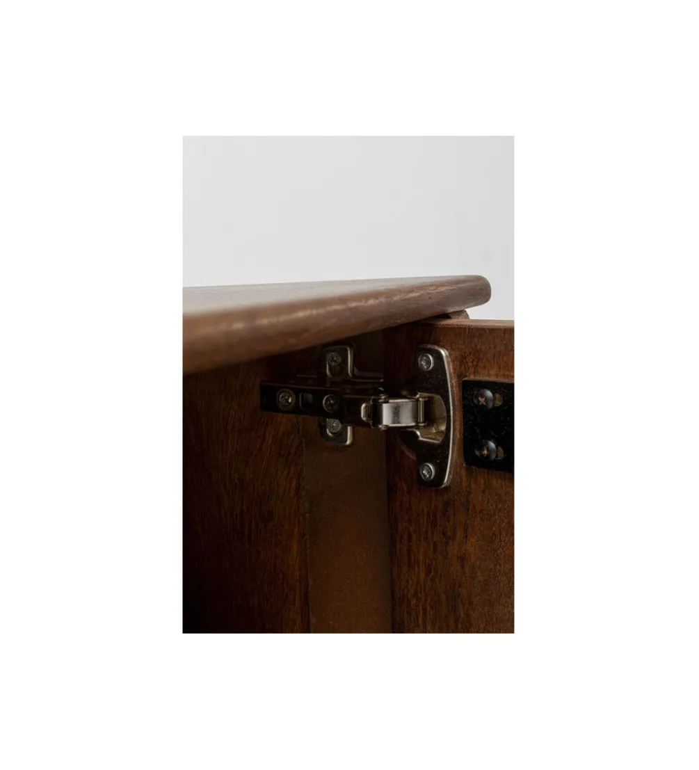 Stolik nocny SANTOS 70 cm drewno mango