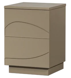 Stolik nocny TEO 50 cm drewno sosny mud