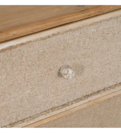 Stolik nocny WARTUM 76 cm naturalny