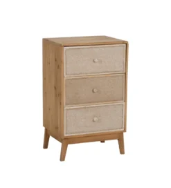 Stolik nocny WARTUM 76 cm naturalny