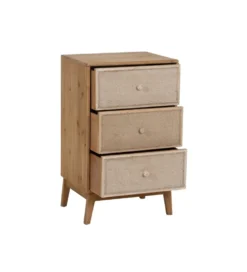 Stolik nocny WARTUM 76 cm naturalny