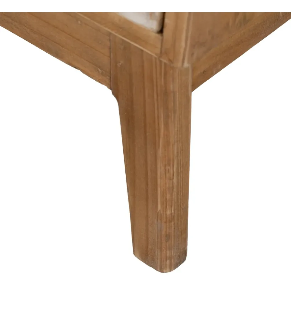 Stolik nocny WARTUM 76 cm naturalny