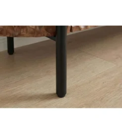 Stolik pod TV ADLON 200 cm drewno mango wzór 3D