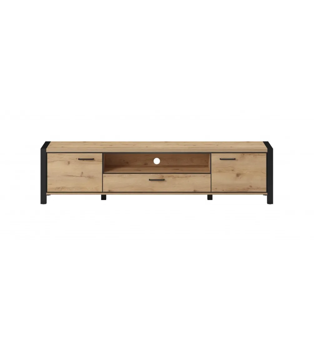 Stolik Pod TV AKTIV 210 cm w optyce dąb Taurus
