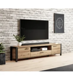 Stolik Pod TV AKTIV 210 cm w optyce dąb Taurus