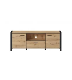 Stolik Pod TV AKTIV 180 cm w optyce dąb Taurus