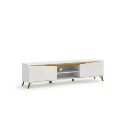 Stolik pod TV ALADYN 200 cm biały