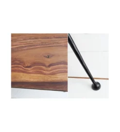 Stolik pod TV Alpha 100 cm drewno Sheesham